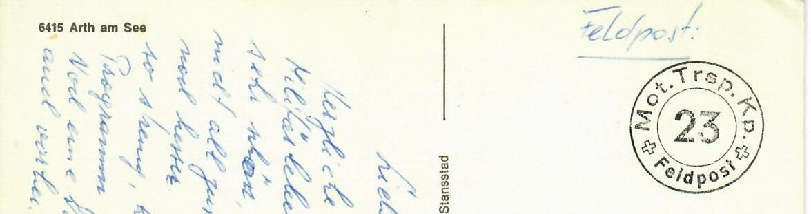 Cartoline postali: Arth am See – Usato da Hochdorf venduto da Ziegel-16 1
