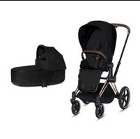 Cybex Priam kinderwagen black & Rose gold