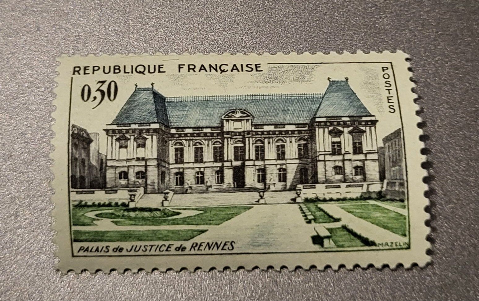 Tous les timbres: Frankreich 1962 briefmarke – D'occasion à St Gallen par Stampsalshobby