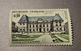 Frankreich 1962 briefmarke