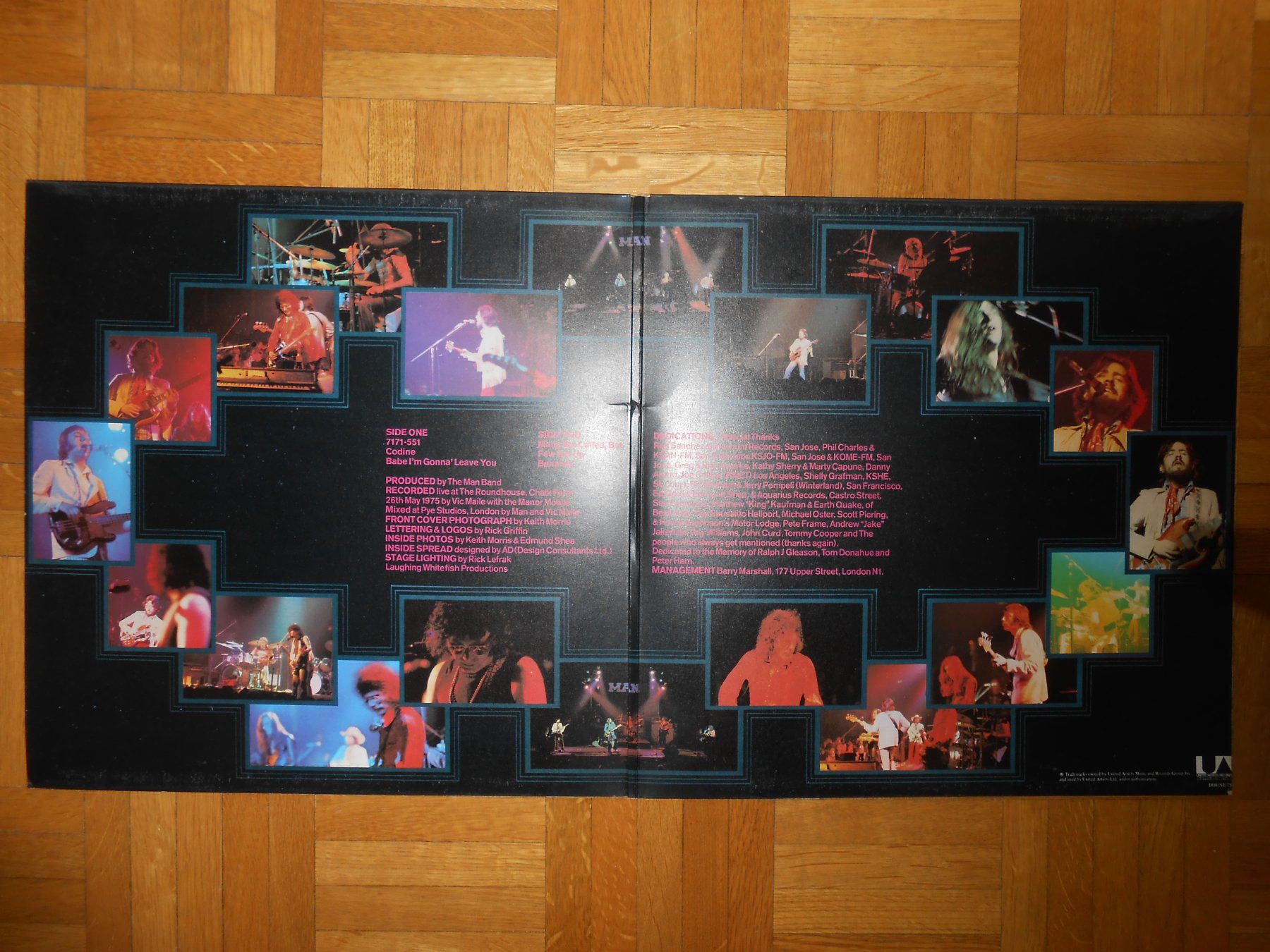 Dischi in vinile: MAN 1975 Maximum darkness (LP 1st Issue) – Usato da Territet venduto da Yvanz 1