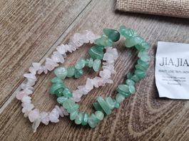 JIA JIA Rose Quartz healing Bracellet