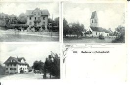 Bertiswil LU Rothenburg 3 Bild AK 1920 sehr gut erhalten rar