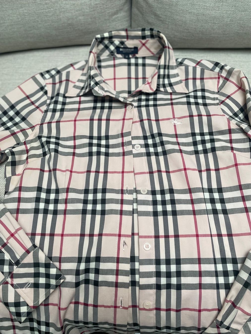 Burberry Blusen: Camicia rosa Burberry London – Gebraucht aus Minusio von Pink222 2