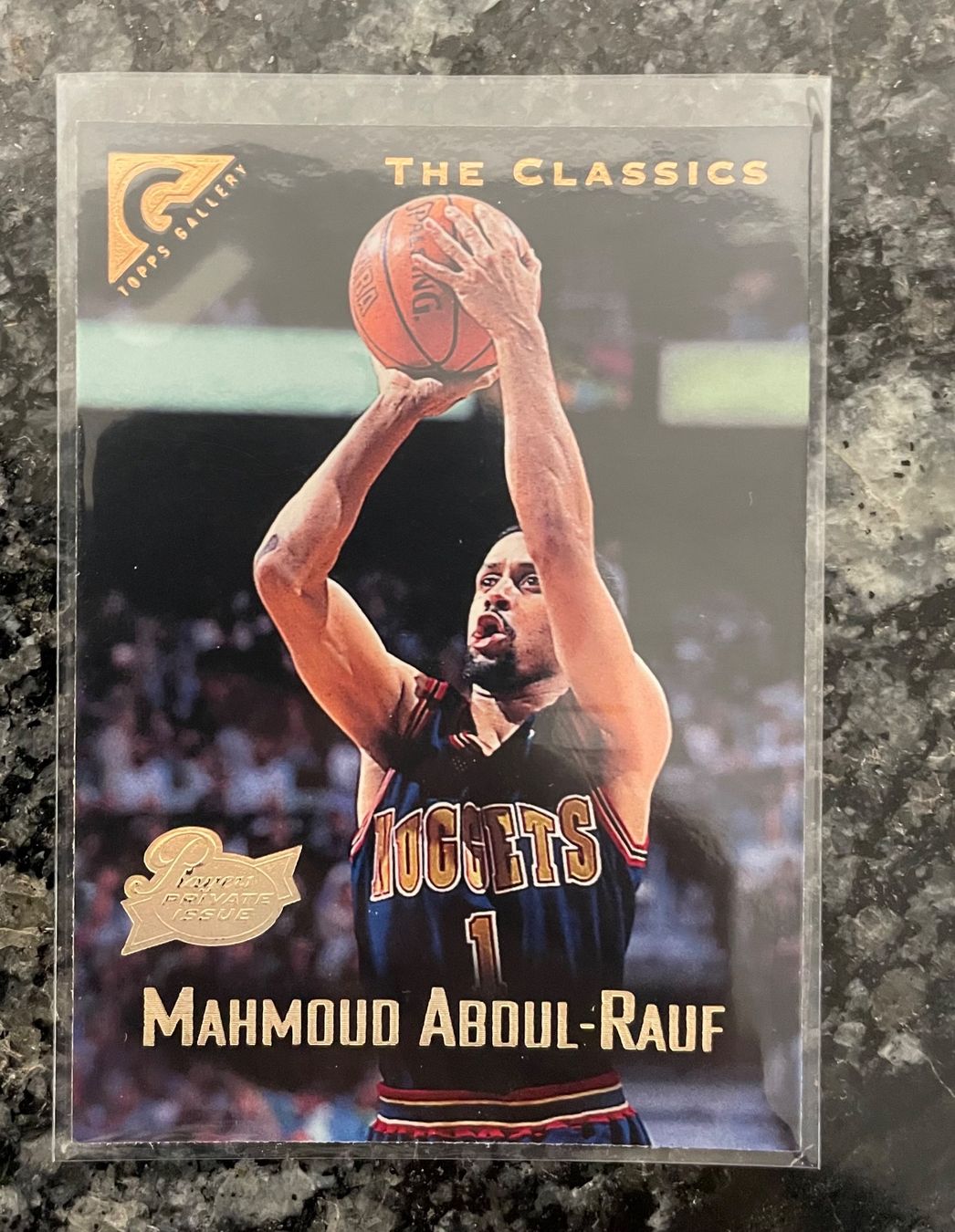 Nba Carte collezionabili: NBA Mahmoud Abdul Rauf Private Issue Card – Nuovo (secondo la descrizione) da Muttenz venduto da joba23