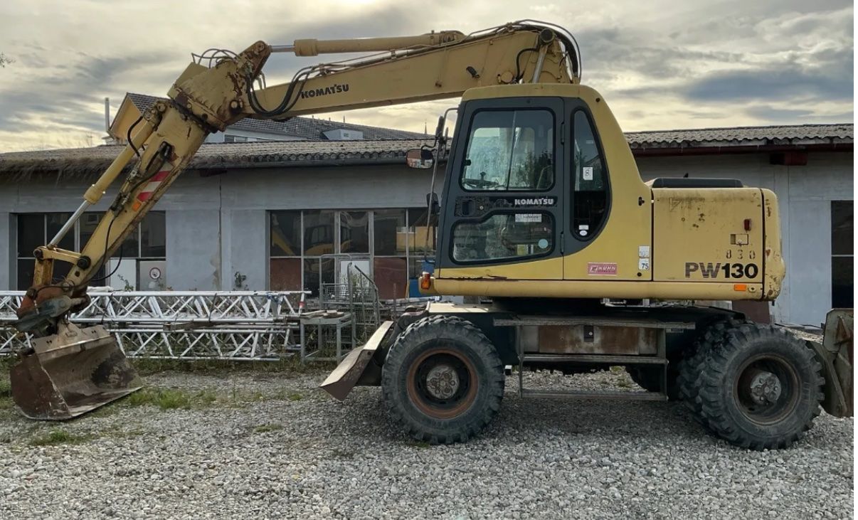 Komatsu Escavatori: Bagger Radbagger Komatsu PW 130 – Usato da Schmitten FR venduto da jimmy758