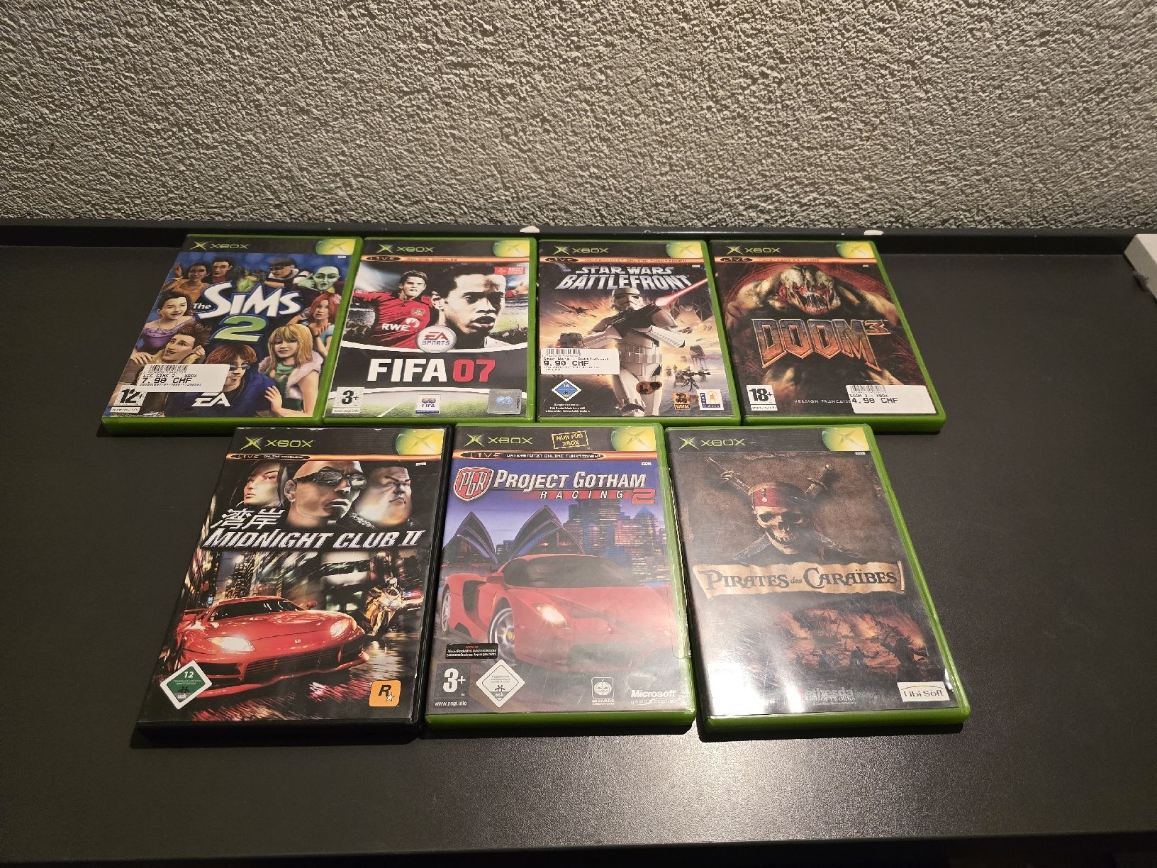 Console: Original Xbox Console + 2 Controllers + 25 Games – Complete  – Usato da Lausanne venduto da b_r_6z5f 8