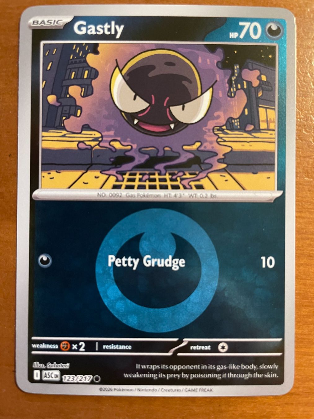 Pokémon Sammelbilder & Trading cards: Pokemon Gastly Reverse (Versand gratis) – Neu (gemäss Beschreibung) aus Chur von Angerson
