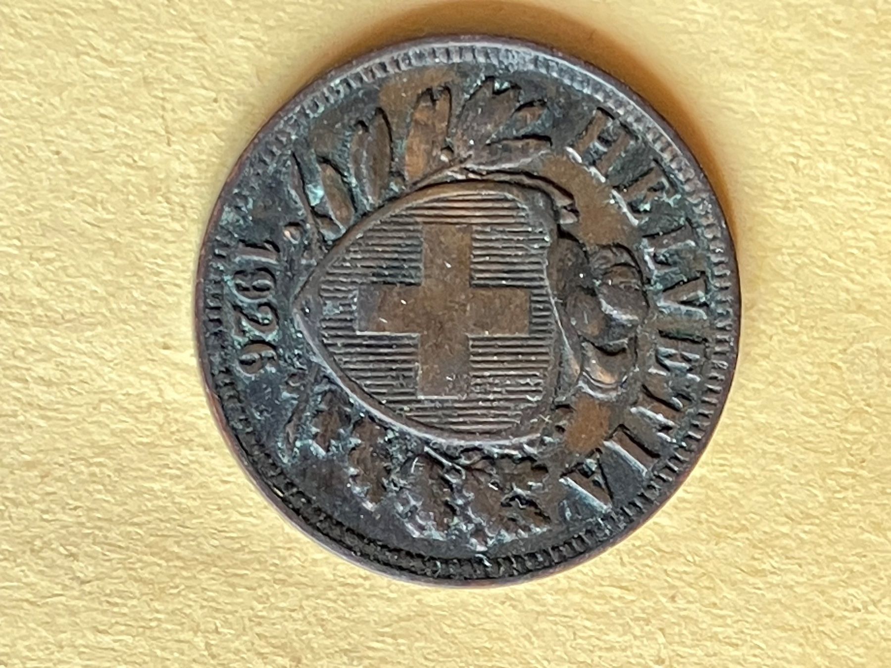 Tutti le monete: 2  Rappen  1920 top – Usato da untervaz venduto da Wingert 2