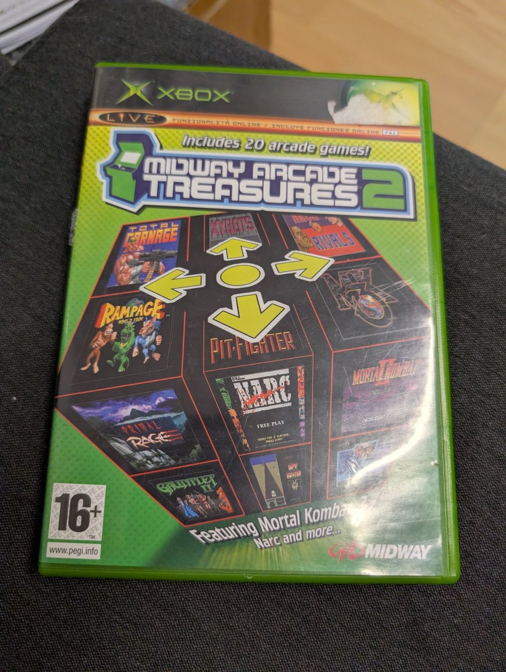 Jeux: Midway arcade treasures 2 Microsoft Xbox – D'occasion à Giubiasco par Ticinerd