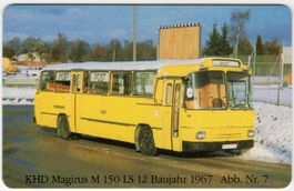 seltene Postauto Telefonkarte aus Deutschland im Folder