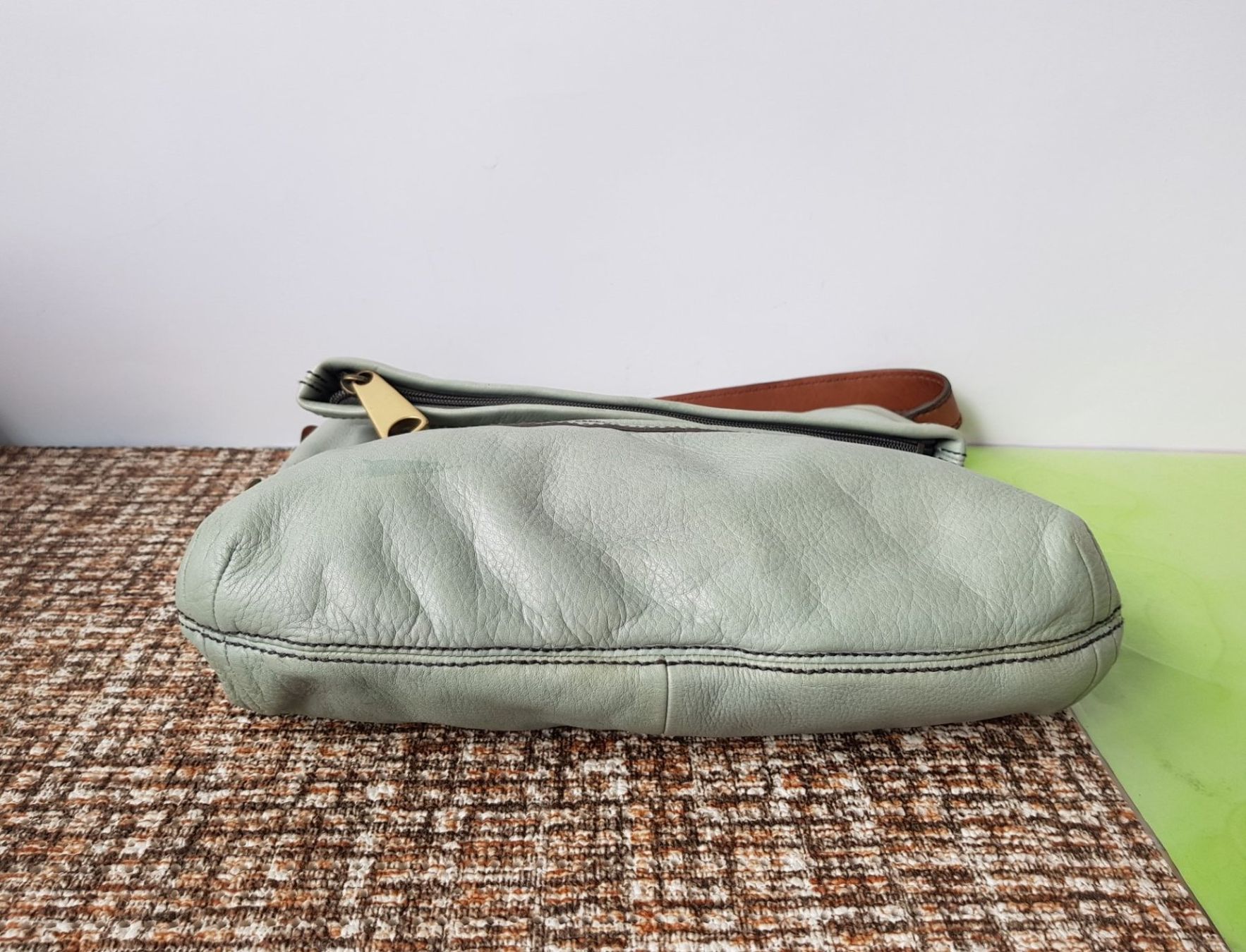 Fossil Taschen für Damen: Fossil Leder Handtasche/Umhängetasche – Gebraucht aus Basel von Birs868 4