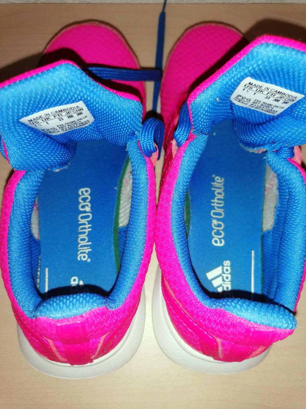 Adidas Herrenschuhe: Adidas Turnschuhe in Pink - Grösse 33 – Gebraucht aus Brunnadern von -Amarilis- 3