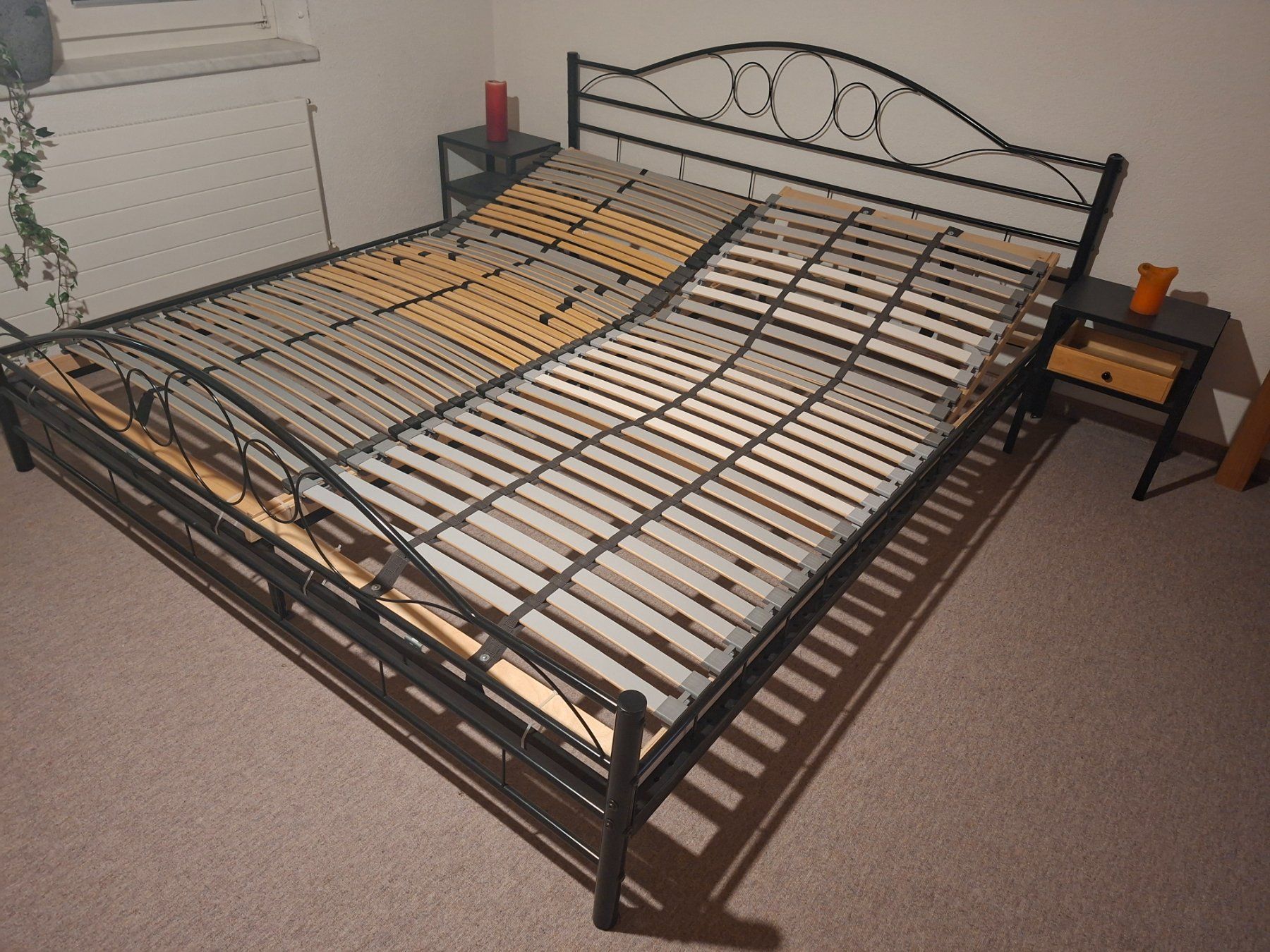 Lits: Doppelbett mit 2x Flex-Lattenrost – D'occasion à Wängi par mas_7ldd