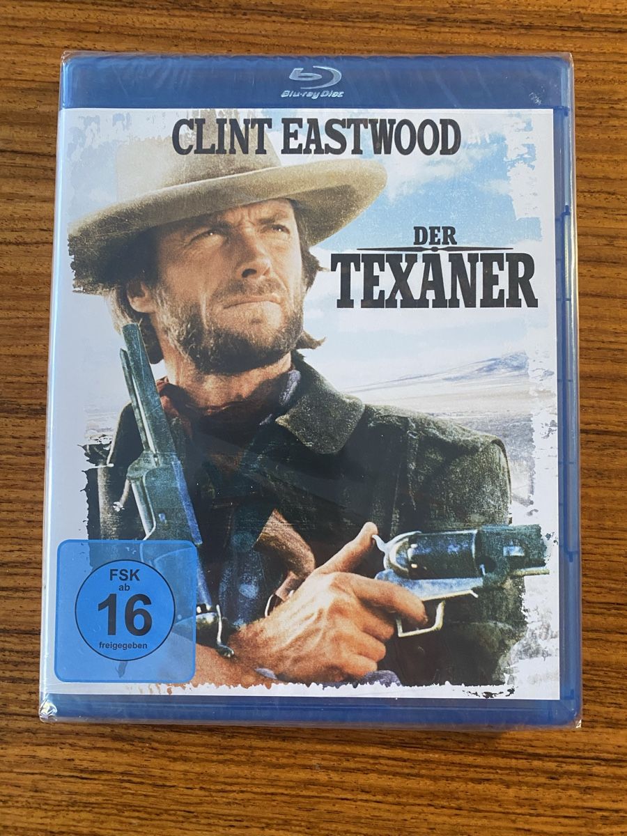 Tutti i DVDs: Clint Eastwood - Der Texaner - Blu-Ray – Nuovo e nell'imballaggio originale da Rüschlikon venduto da Granulat204