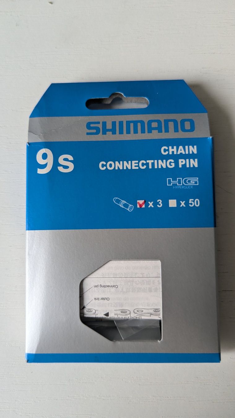 Shimano Pezzi di ricambio: Shimano Kettennietstifte – Nuovo e nell'imballaggio originale da Adligenswil venduto da Enigma