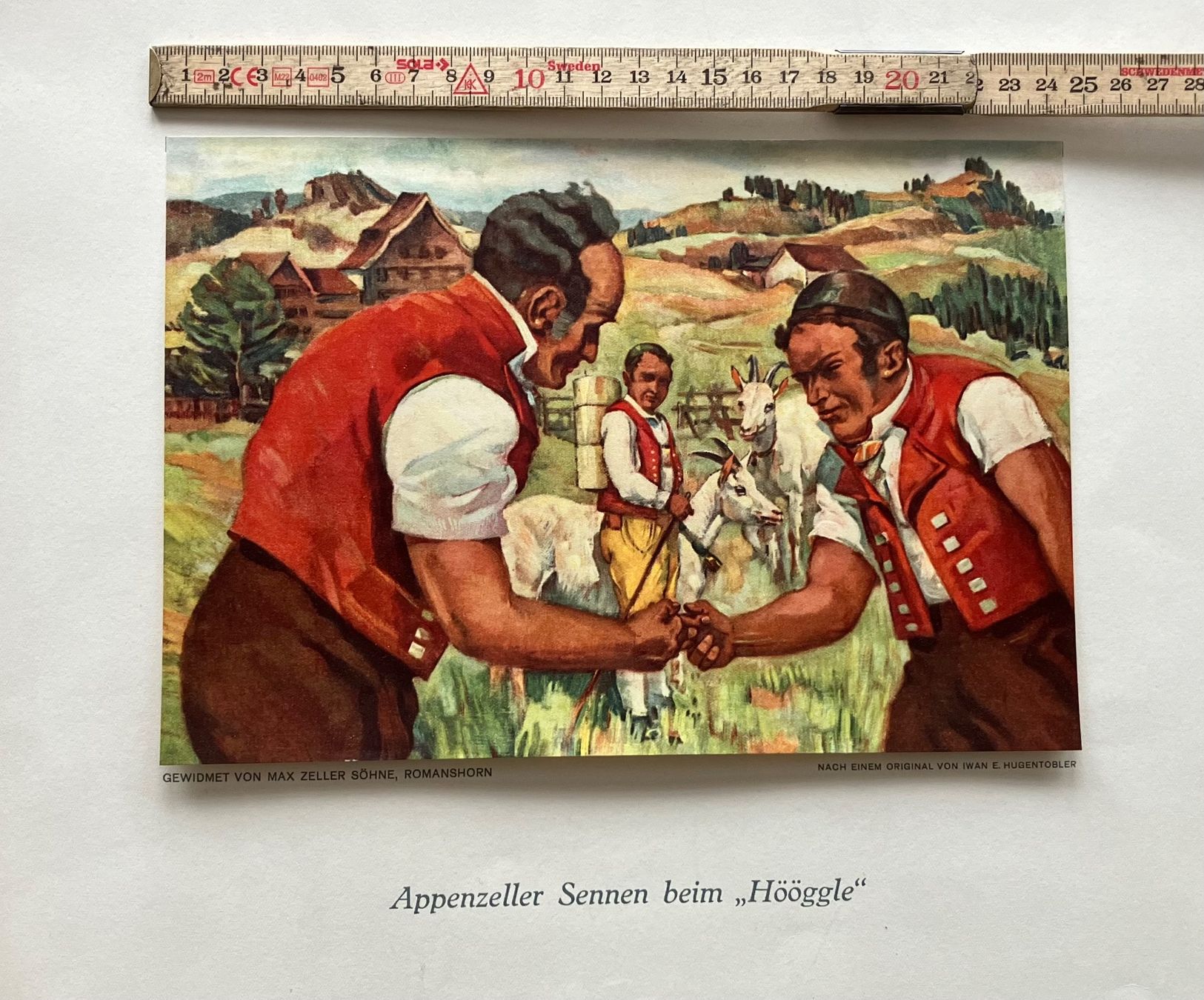 Poster & Bilder: Appenzeller Bild – Gebraucht aus Waldstatt von breitaxt