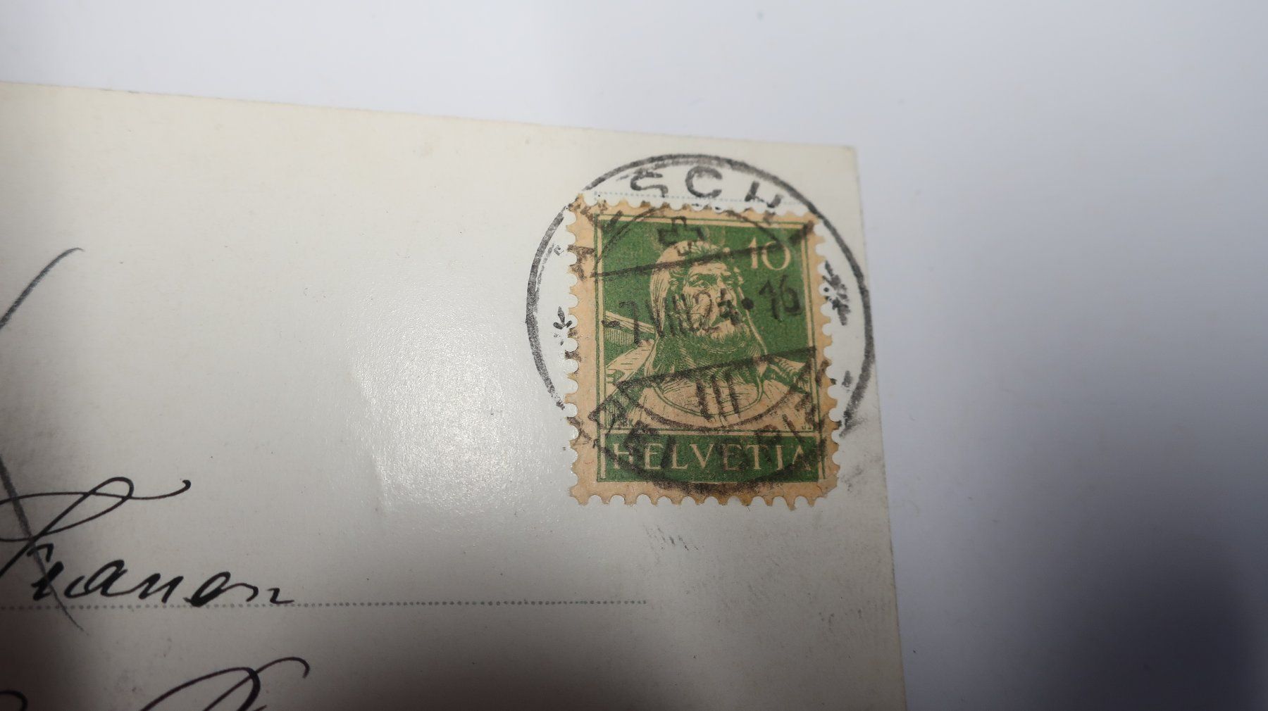 Cartoline postali: Aeschi - Landschaft 1924 – Usato da Cormoret venduto da Pascalll2001 3