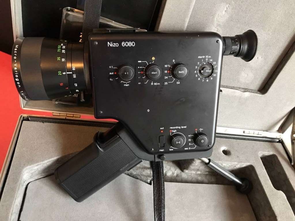 Videocamere: Braun Nizo 6080, Super8 Camera sonore – Usato da Genève venduto da Donnet2 1
