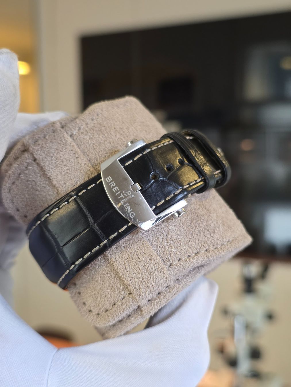 Breitling Uhren: BREITLING NAVITIMER B01 CHRONOGRAPH 46 / GREEN / 2025 – Gebraucht aus Zürich von YB_Zuerich 5