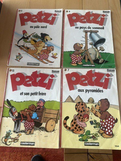 Fumetti: 4 bd de Petzi – Usato da Jongny venduto da Fridolinus68