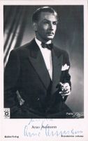 Arno Assmann 1908-79 Autogramm signiert Vintage Foto 9x14cm