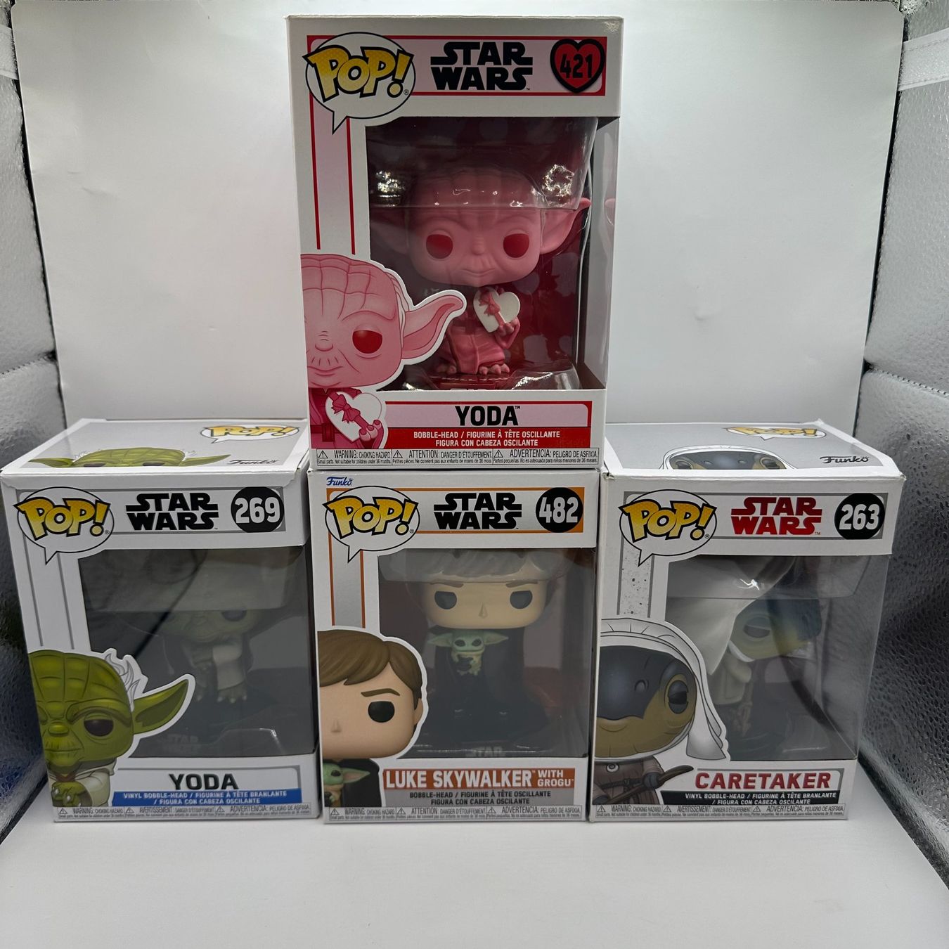 Funko Statuette: Funko Pop Star Wars 4Stk Sammlung – Usato da Düdingen venduto da Nerdworld