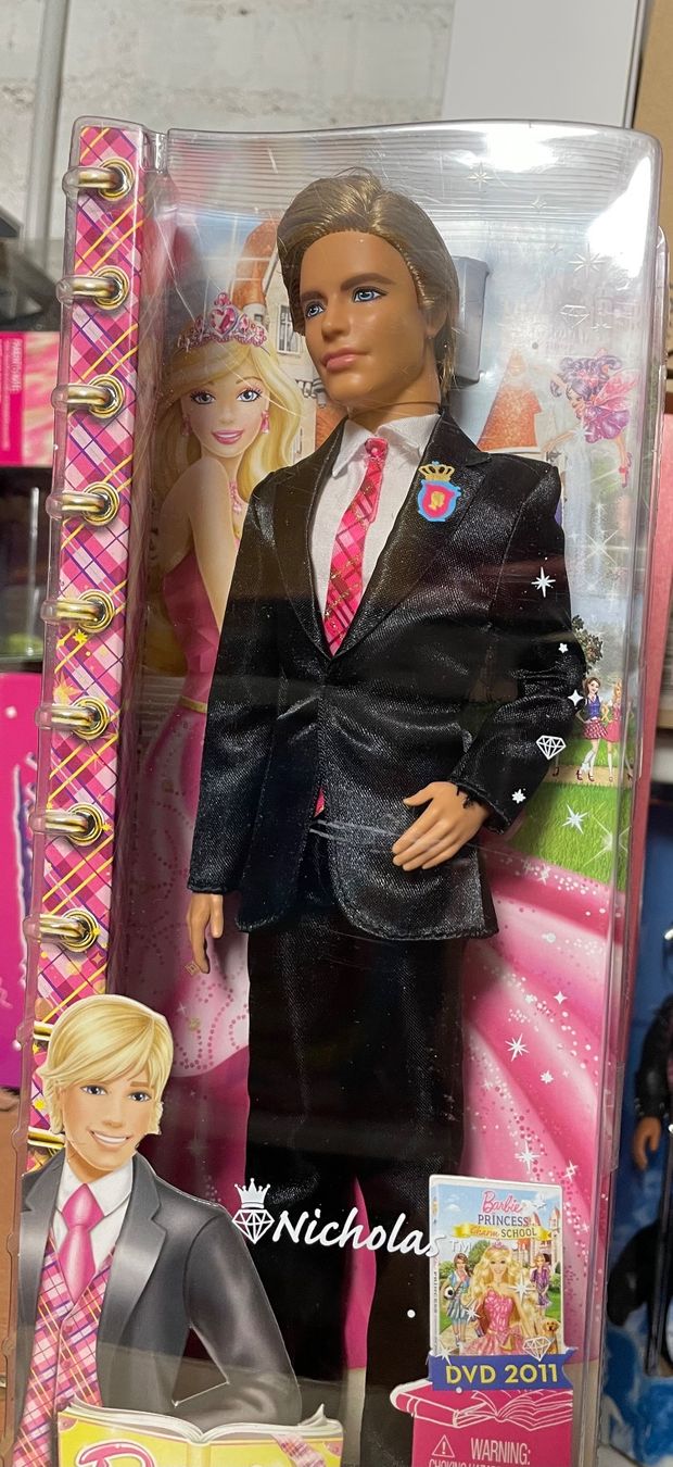 Bambole: Schöner Ken Nicolas mit Haar – Nuovo e nell'imballaggio originale da Zürich venduto da Sundaygirl
