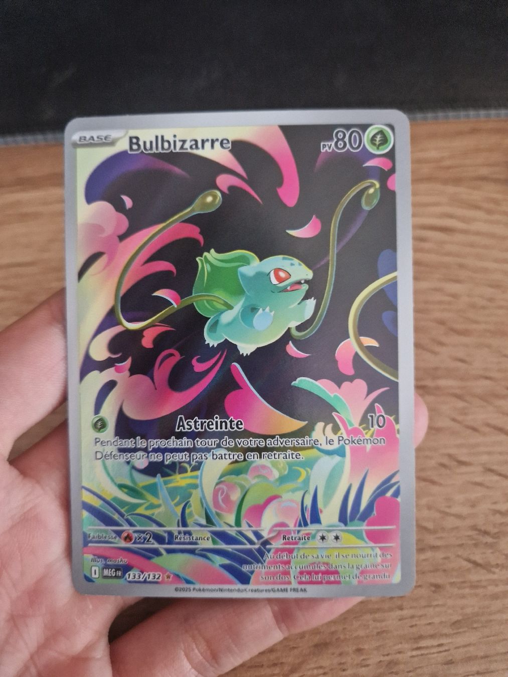 Pokémon Carte collezionabili: carte pokemon bulbizarre mega évolution AR near mint fr – Nuovo (secondo la descrizione) da Court venduto da pol_r2p5
