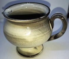 Kafferahm Krug gross Keramik Gelzer
