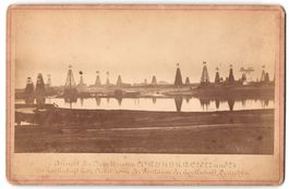 Fotografie Baku, Rohöl Bohrtürme der G
