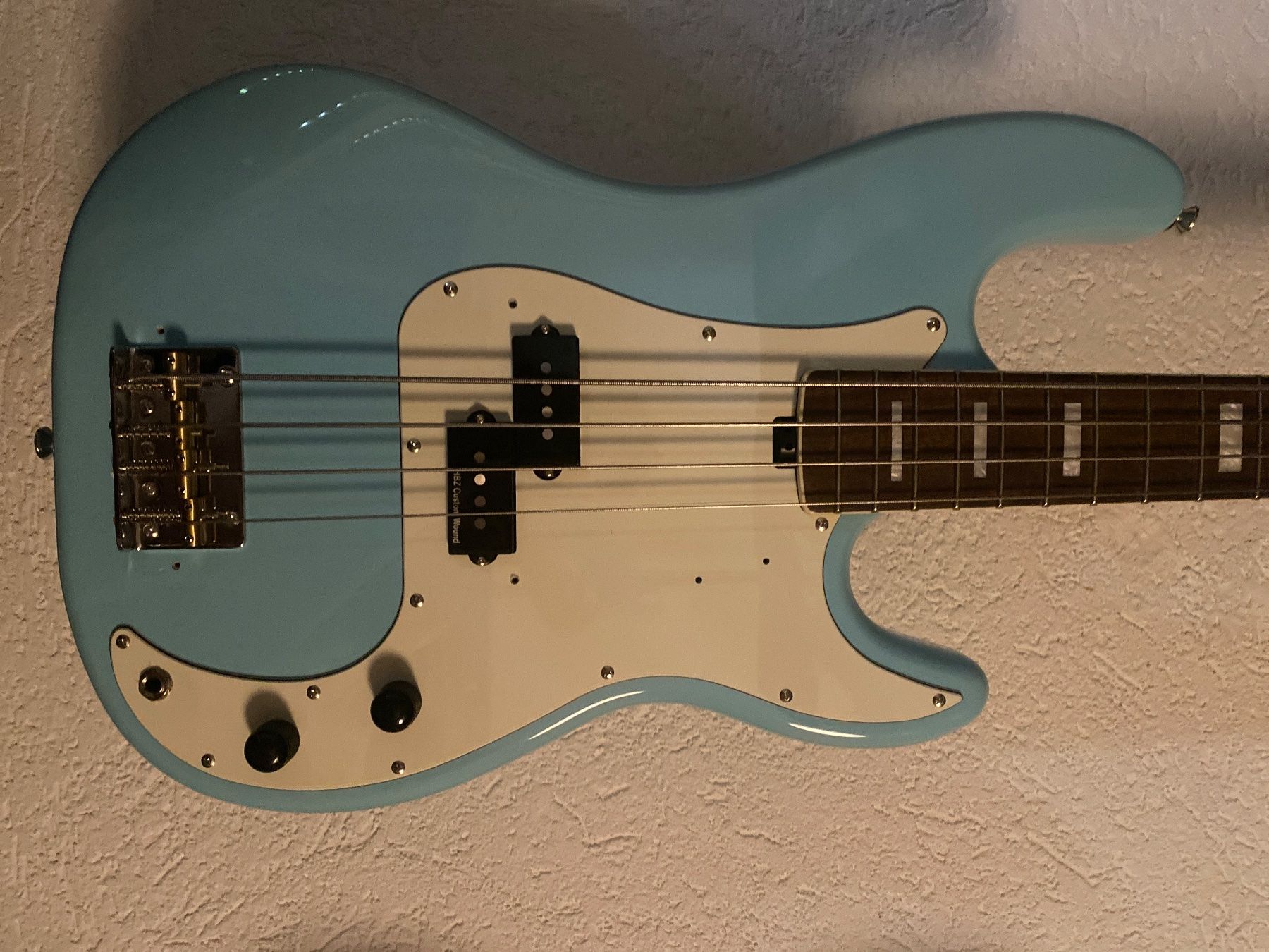 Harley Benton Strumenti musicali: HB MV4-P Daphne Blue – Nuovo (secondo la descrizione) da Fey venduto da Noly_zzm9 1