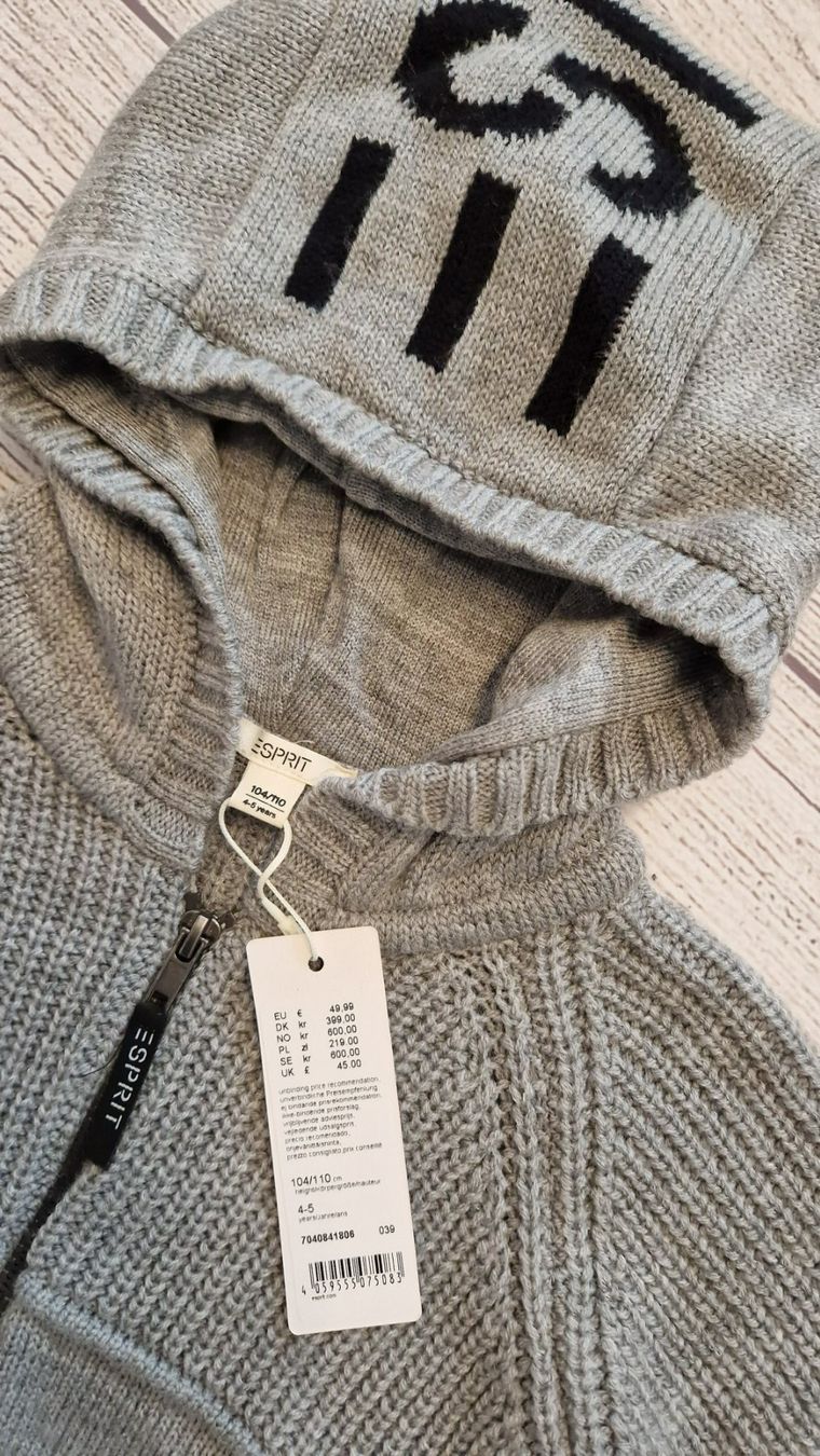 Esprit Giacche & Cappotti: Strickjäggli von Esprit Gr. 104/110 neu – Nuovo e nell'imballaggio originale da Baar venduto da rebeli6340 1