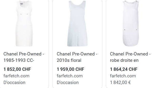 Chanel Vestiti: Chanel Kleid / Robe  ,S – Usato da Collonges venduto da Auganien 7