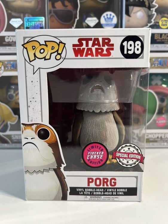 FUNKO POP Star Wars 198 Porg – Édition CHASE Limitée