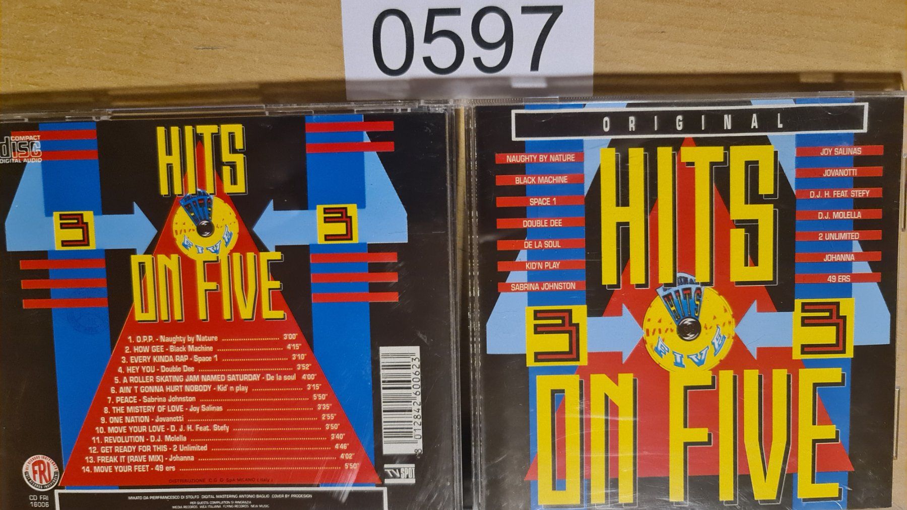 CD: Hits On Five 90er Top Zustand – Usato da Dintikon venduto da Vexi