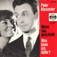 Peter Alexander Vinyl Single von 1966 Club-Edition