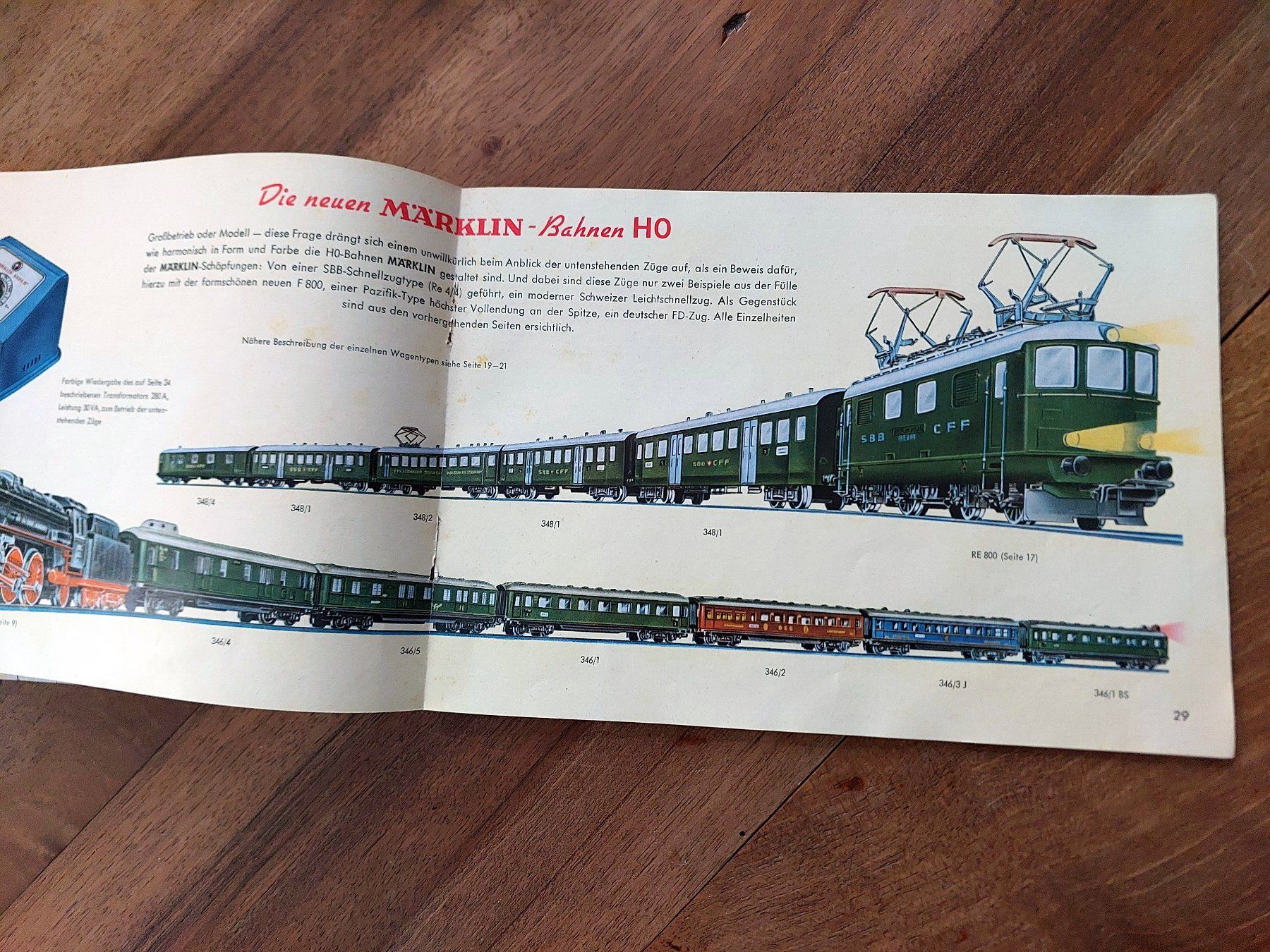 Riviste & Magazine: Märklin - Katalog D 1952 – Usato da Schönenwerd venduto da Steidi 7