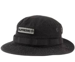 Supreme Boonie schwarz / Kappe / Mütze / Hut / Cap / NEU