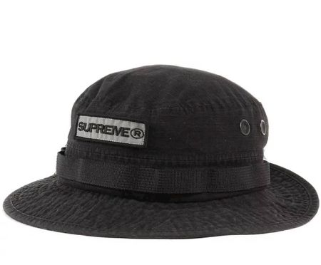 Supreme Boonie schwarz / Kappe / Mütze / Hut / Cap / NEU