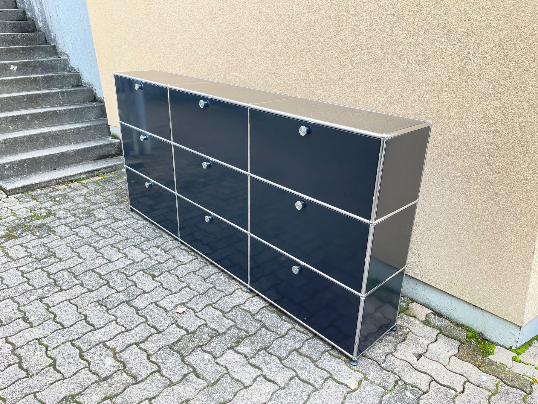 USM Kommoden: USM Haller Sideboard Schwarz 3x3 – Gebraucht aus Dietikon von Kumar_Occasionen 2