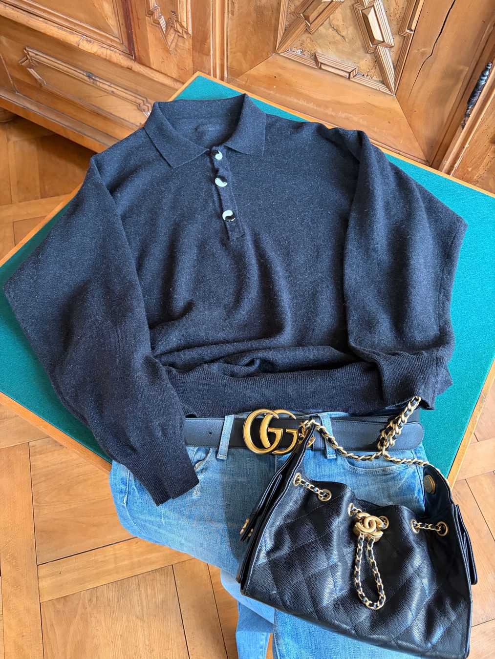 Maglioni & Felpe: VINTAGE 100 % Lammwolle Pullover  Gr. XL – Usato da Interlaken venduto da Bona55 8