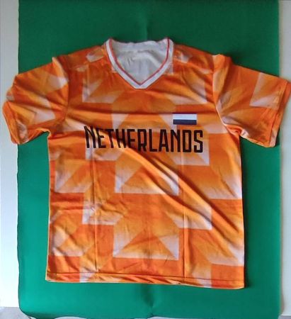 T-Shirt da calcio Nazionale Olandese 