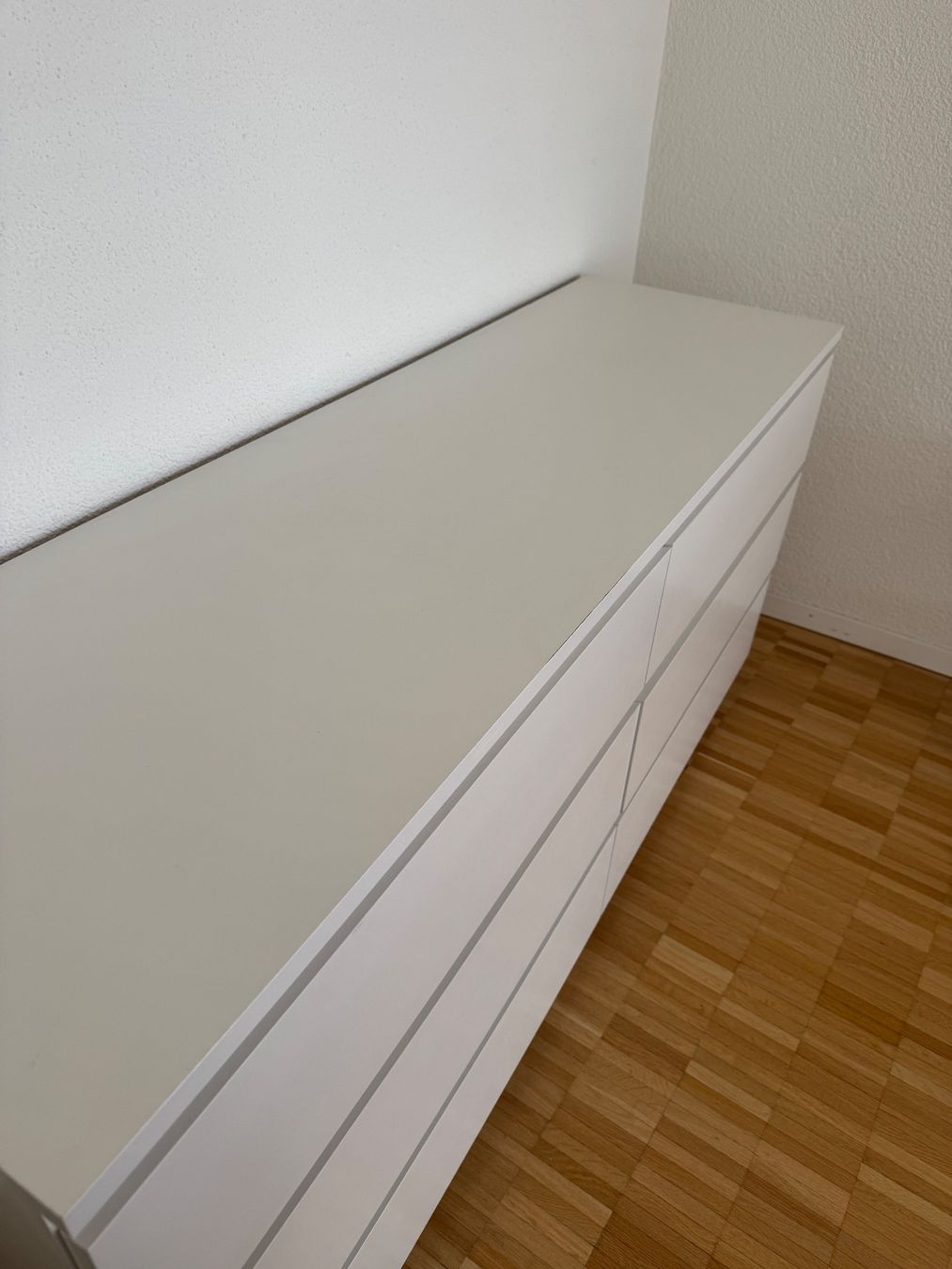 Ikea Cassettiere: IKEA MALM Kommode mit 6 Schubladen, weiß – Usato da Zürich venduto da kas_c2kw 2