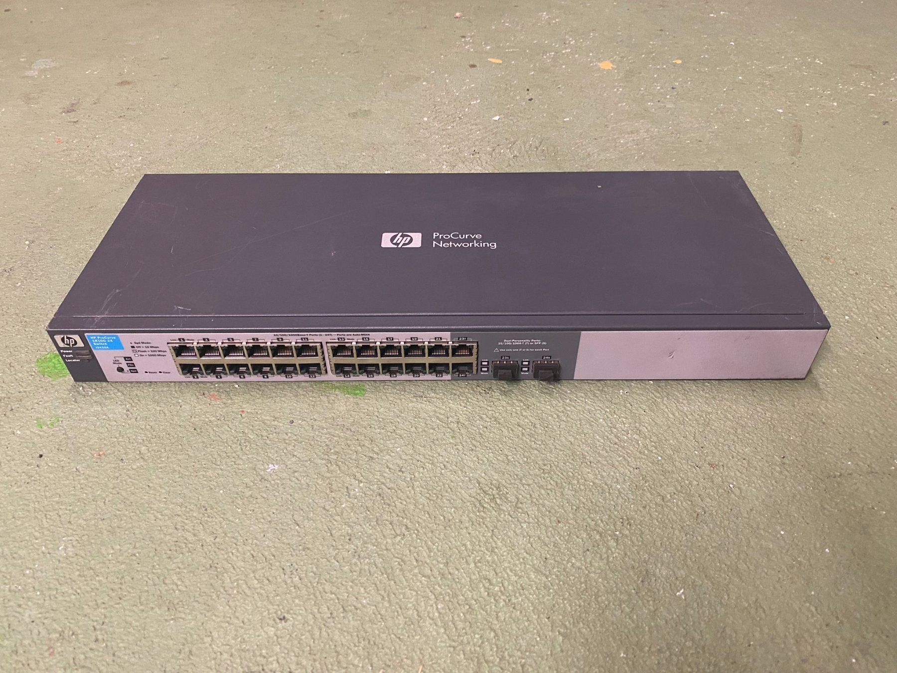 Hewlett Packard Hub & Switch: HP ProCurve Switch 1810G-24 – Usato da Boniswil venduto da NetworkNavigator