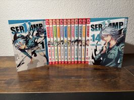 Servamp Band 1-14 - sehr guter Zustand 