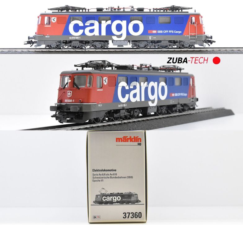 Märklin 37360 E-Lok Ae 6/6 SBB Cargo H0 WS Digital mit OVP (Gebraucht ...