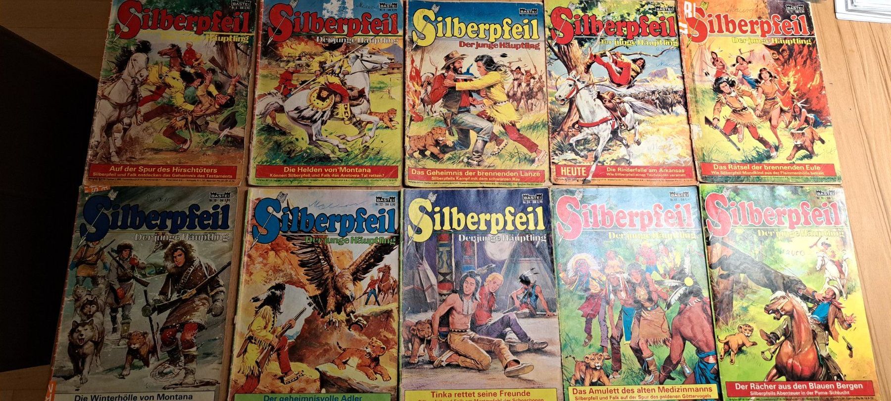 Comics: 23 Silberpfeil Comichefte – Gebraucht aus Urdorf von Canyamel1