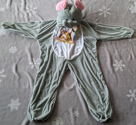 Kinderkostüm Elefant 98/104