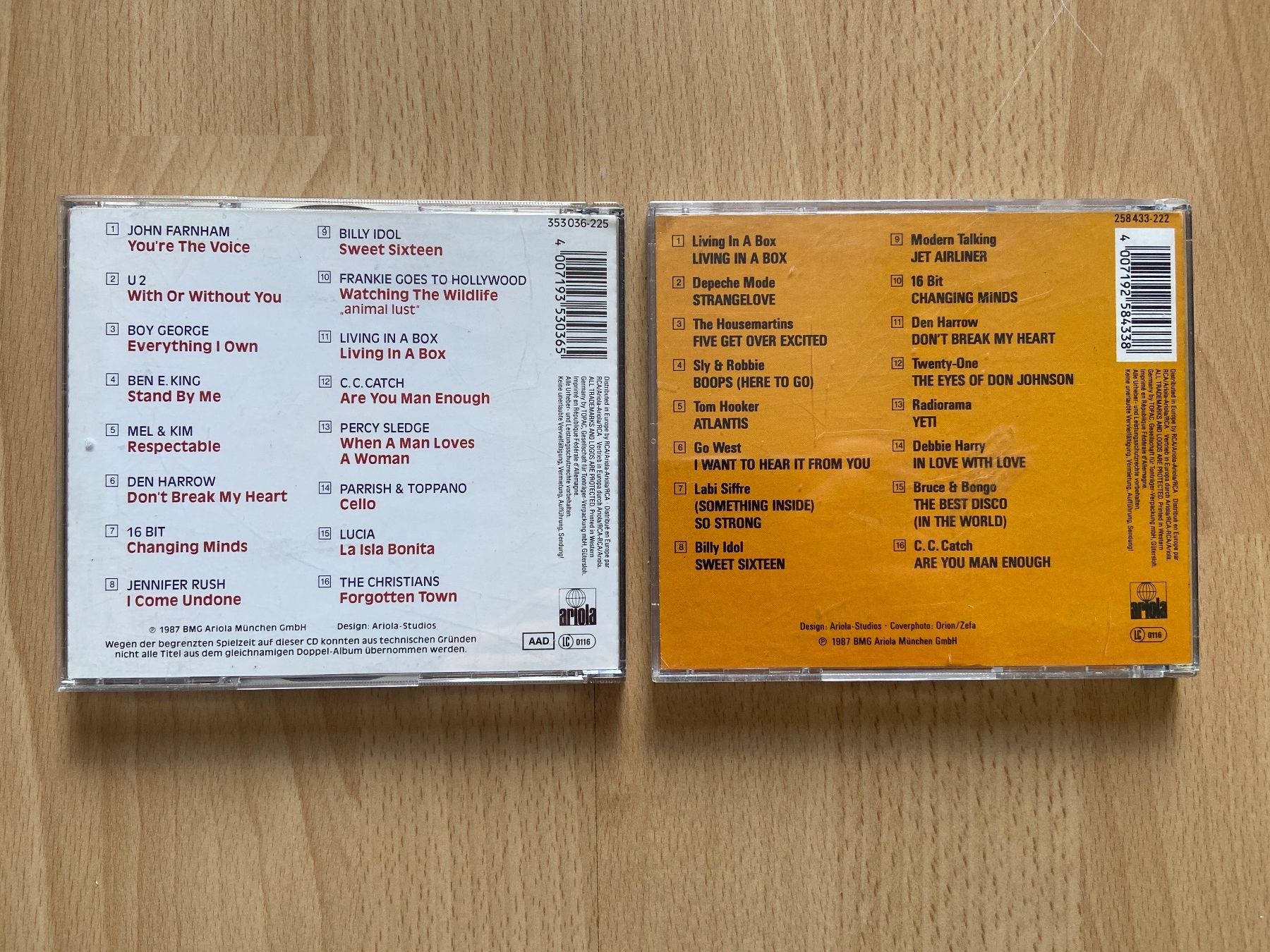 CDs: 80ies CD Sammlung 80er – Gebraucht aus Wabern von fingersinfactories 2